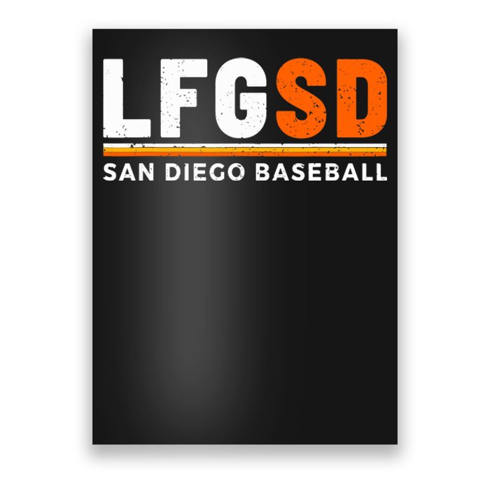 LFGSD San Diego Baseball Jorge Alfaro Poster