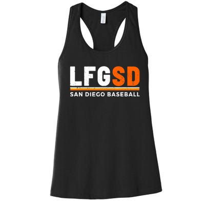 LFGSD San Diego Baseball Jorge Alfaro Women's Racerback Tank