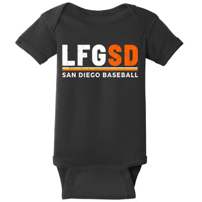 LFGSD San Diego Baseball Jorge Alfaro Baby Bodysuit