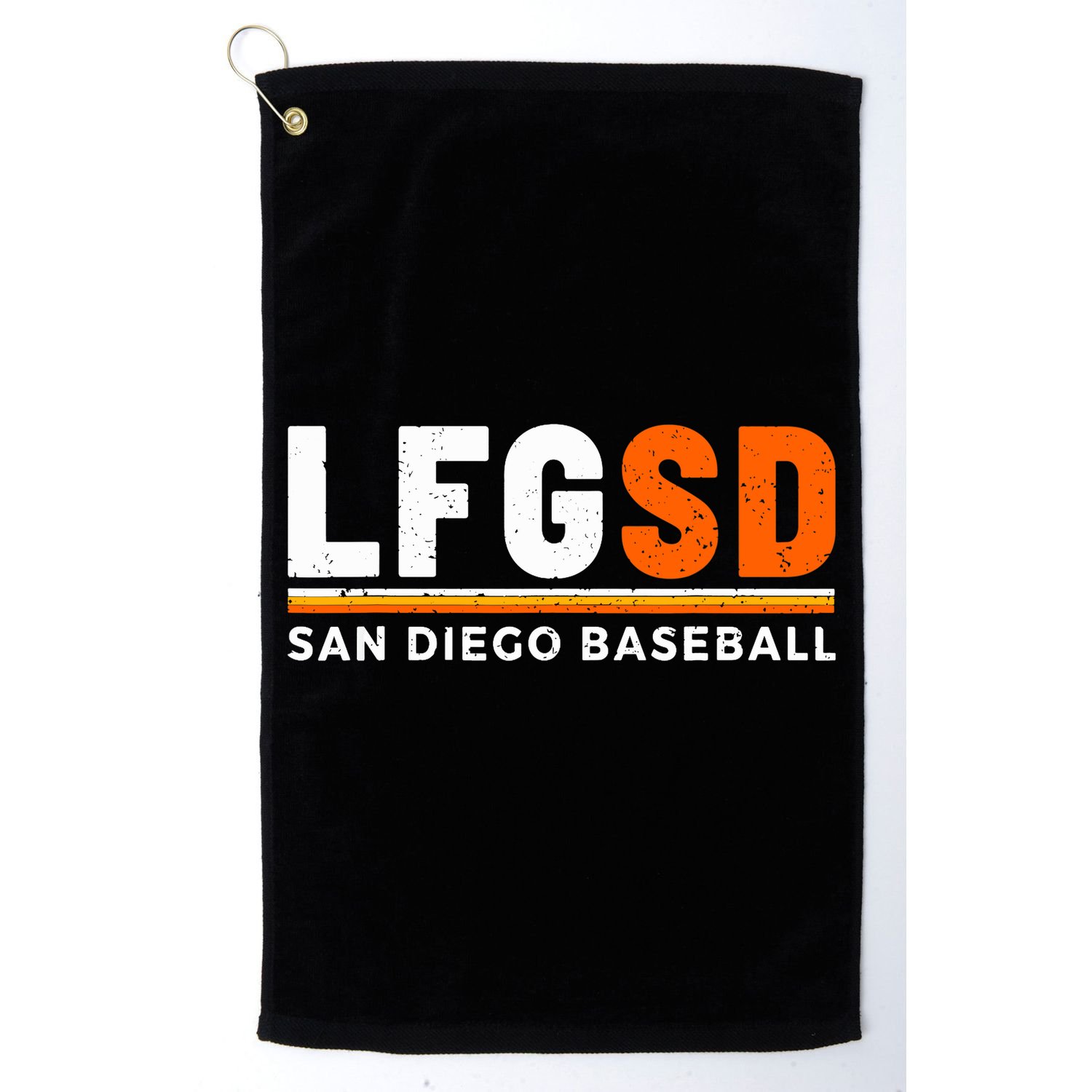 LFGSD San Diego Baseball Jorge Alfaro Golf Towel