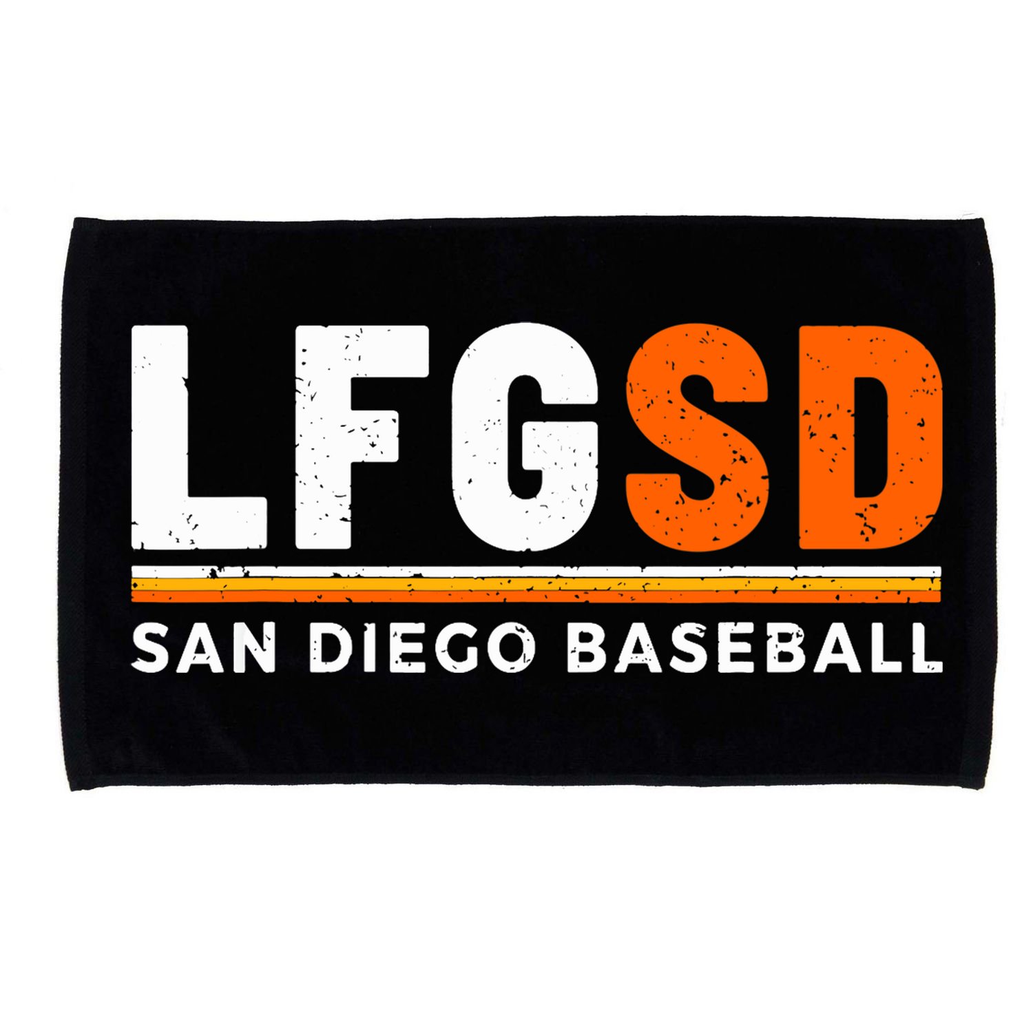 LFGSD San Diego Baseball Jorge Alfaro Microfiber Hand Towel