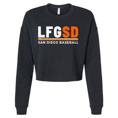 LFGSD San Diego Baseball Jorge Alfaro Cropped Pullover Crew