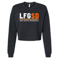 LFGSD San Diego Baseball Jorge Alfaro Cropped Pullover Crew