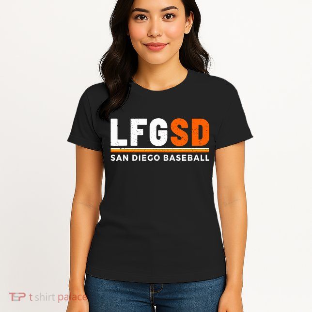 LFGSD San Diego Baseball Jorge Alfaro Womens T-Shirt