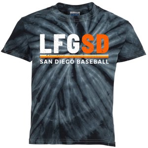 LFGSD San Diego Baseball Jorge Alfaro Kids Tie-Dye T-Shirt