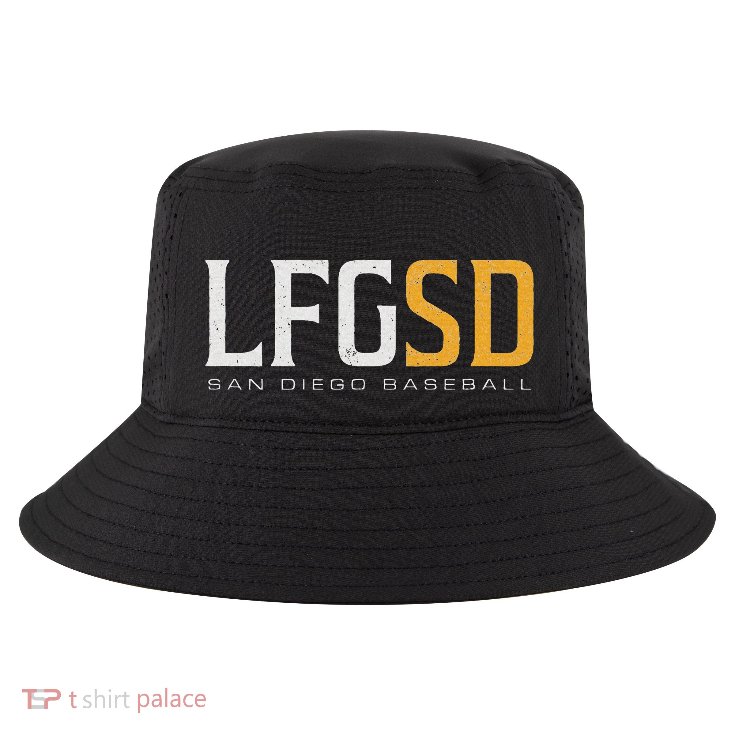 Lfgsd San Diego Baseball Cool Comfort Performance Bucket Hat