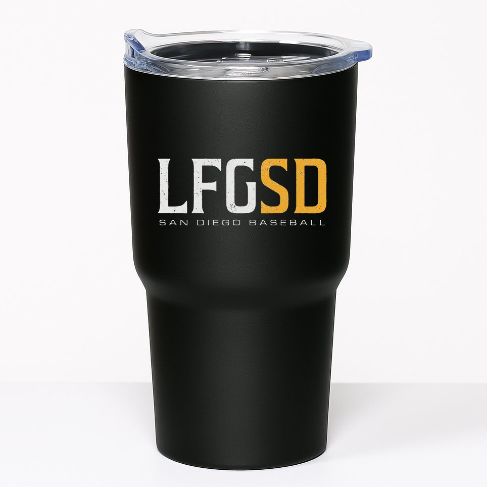 Lfgsd San Diego Baseball Tumbler
