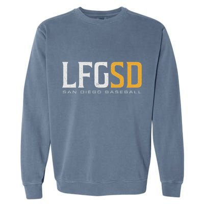 Lfgsd San Diego Baseball Garment-Dyed Sweatshirt