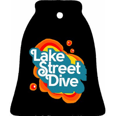 Lake S.Treet Dive Retro Ceramic Bell Ornament