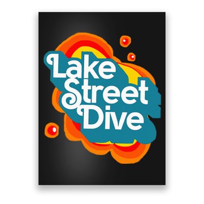 Lake S.Treet Dive Retro Poster