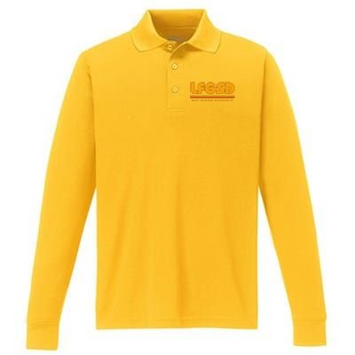 LFGSD San Diego Baseball Performance Long Sleeve Polo