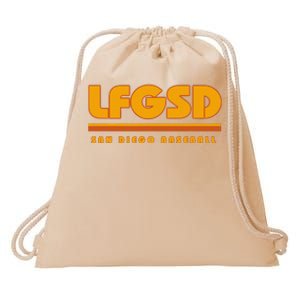 LFGSD San Diego Baseball Drawstring Bag