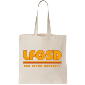 LFGSD San Diego Baseball Tote Bag