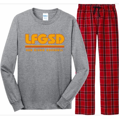 LFGSD San Diego Baseball Long Sleeve Pajama Set