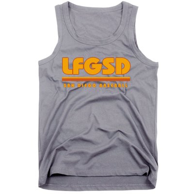 LFGSD San Diego Baseball Tank Top