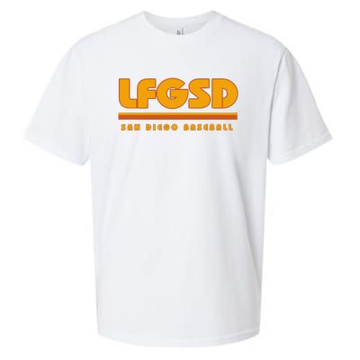 LFGSD San Diego Baseball Sueded Cloud Jersey T-Shirt