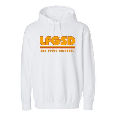 LFGSD San Diego Baseball Garment-Dyed Fleece Hoodie