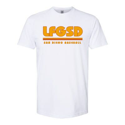 LFGSD San Diego Baseball Softstyle CVC T-Shirt