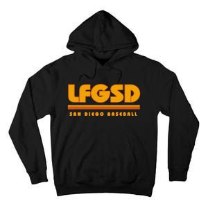 LFGSD San Diego Baseball Tall Hoodie