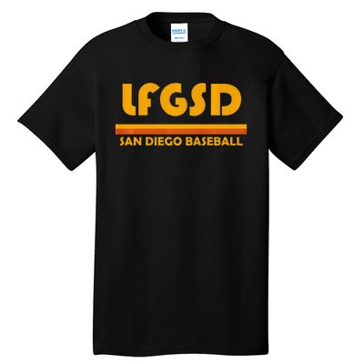 LFGSD San Diego Baseball Tall T-Shirt