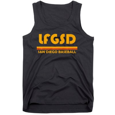 LFGSD San Diego Baseball Tank Top