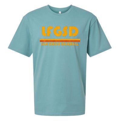 LFGSD San Diego Baseball Sueded Cloud Jersey T-Shirt