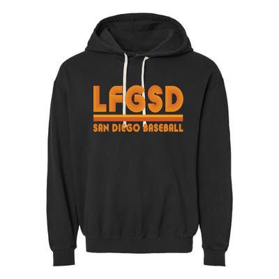 LFGSD San Diego Baseball Garment-Dyed Fleece Hoodie