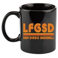 LFGSD San Diego Baseball 11oz C Handle Ceramic Mug