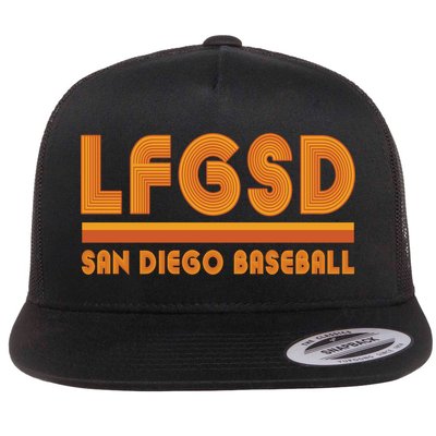 LFGSD San Diego Baseball Flat Bill Trucker Hat