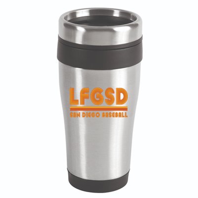 LFGSD San Diego Baseball 16oz Travel Tumbler