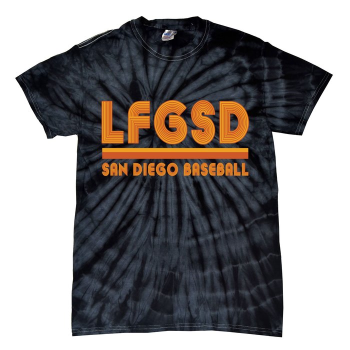 LFGSD San Diego Baseball Tie-Dye T-Shirt