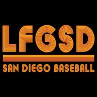 LFGSD San Diego Baseball Tie-Dye T-Shirt