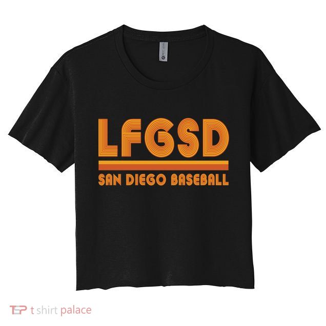 LFGSD San Diego Baseball Crop Top