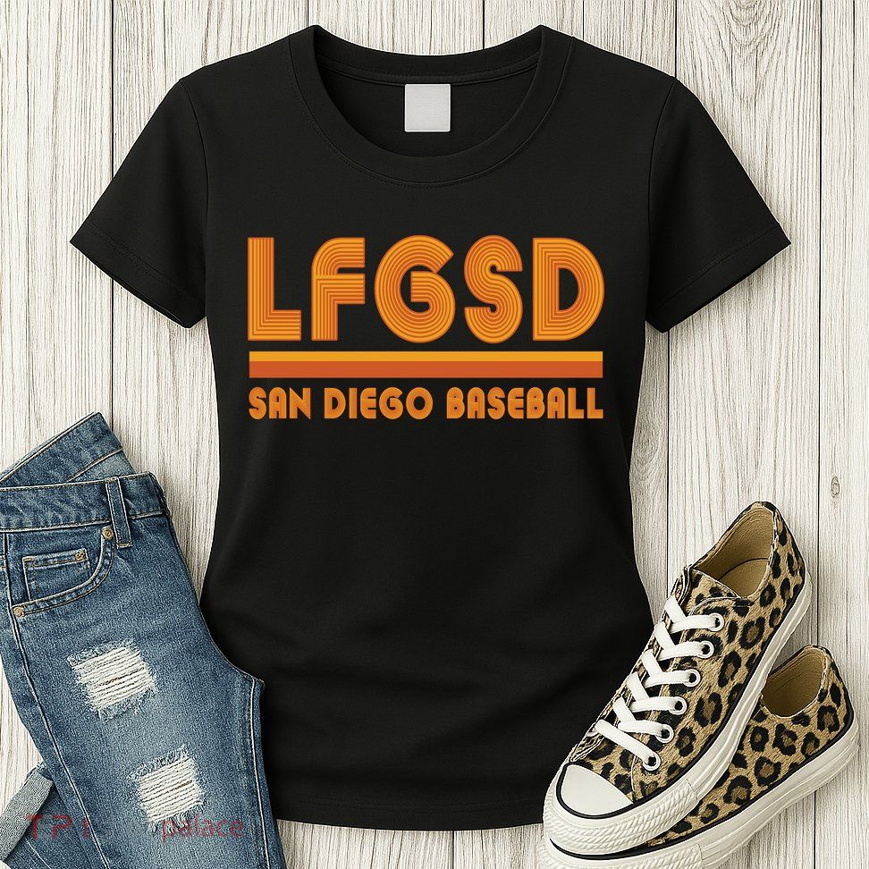 LFGSD San Diego Baseball Womens T-Shirt