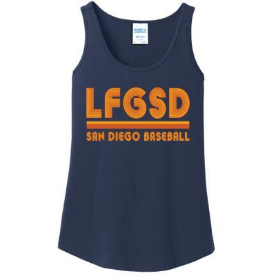 LFGSD San Diego Baseball Ladies Essential Tank