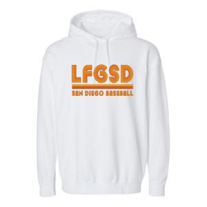 LFGSD San Diego Baseball Garment-Dyed Fleece Hoodie