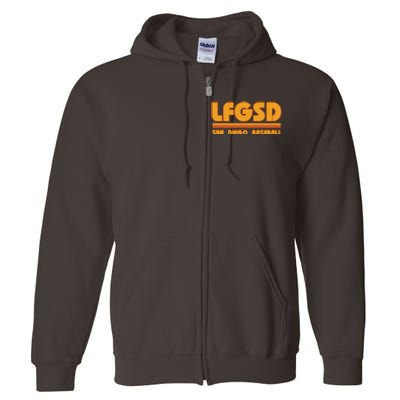 LFGSD San Diego Baseball Full Zip Hoodie