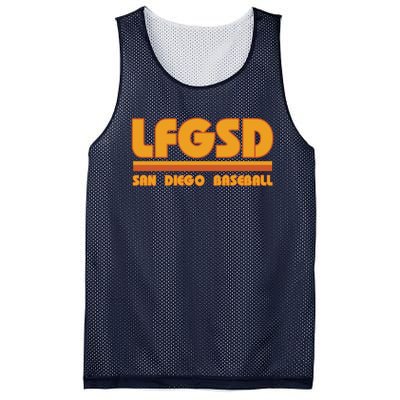 LFGSD San Diego Baseball Mesh Reversible Basketball Jersey Tank