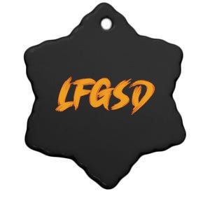 LFGSD San Diego Baseball Ceramic Star Ornament