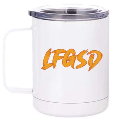 LFGSD San Diego Baseball 12 oz Stainless Steel Tumbler Cup