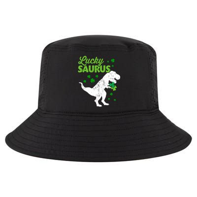 Lucky Saurus Dinosaur Tgiftrex For St Patricks Day Funny Gift Cool Comfort Performance Bucket Hat