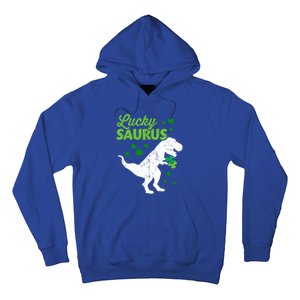 Lucky Saurus Dinosaur Tgiftrex For St Patricks Day Funny Gift Hoodie