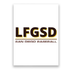 LFGSD San Diego Baseball Supporters Poster