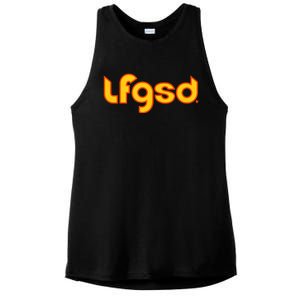 LFGSD San Diego Baseball Ladies PosiCharge Tri-Blend Wicking Tank