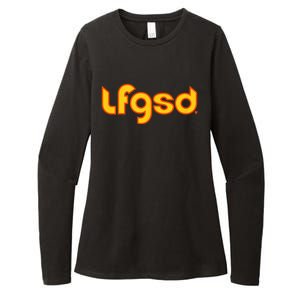 LFGSD San Diego Baseball Womens CVC Long Sleeve Shirt