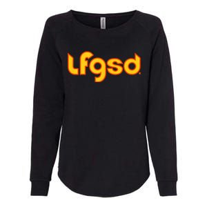 LFGSD San Diego Baseball Womens California Wash Sweatshirt