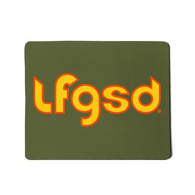 LFGSD San Diego Baseball Mousepad