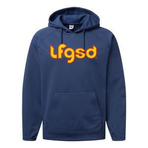 LFGSD San Diego Baseball Performance Fleece Hoodie