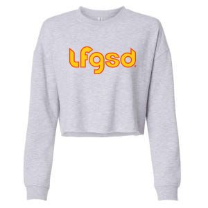 LFGSD San Diego Baseball Cropped Pullover Crew