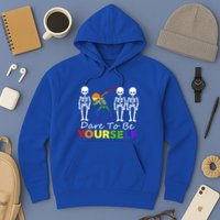 Lgtb Skeleton Dabbing Dare To Be Yours Meaningful Gift Hoodie